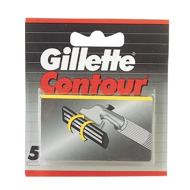 Gillette Contour Recambios 5 Uds.