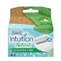 Wilkinson Intuition Recambios 3 + 1 Uds.