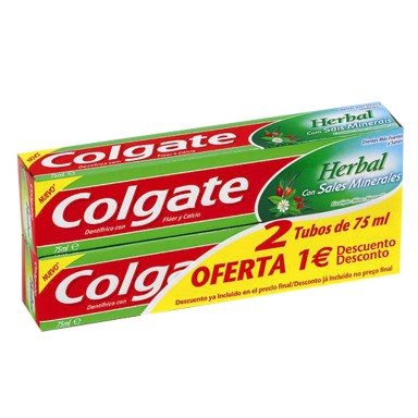 Colgate Herbal 2 x 75 ml.