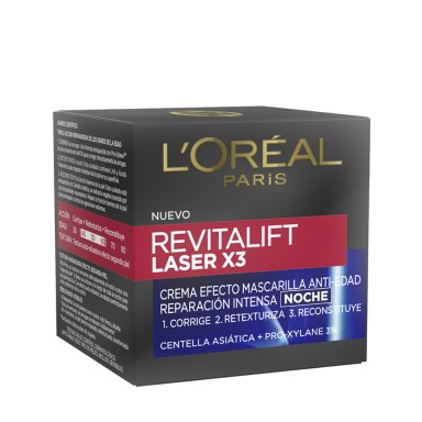 Loreal Laser x3 Crema Noche 50 Ml.