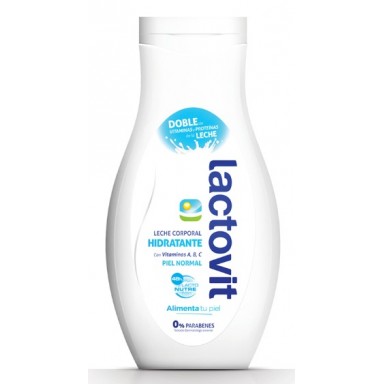 lactovit leche corporal piel normal 400 ml.