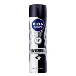 Nivea For Men Invisible Black&White 48 hrs. Desodorante Spray 200 ml.