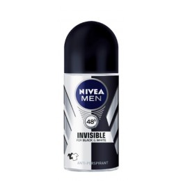 Nivea For Men Invisible Black&White 48 hrs. Desodorante Roll-On 50 ml.