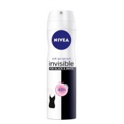 Nivea Invisible Black & White 48 hrs. Desodorante Spray 200 ml.