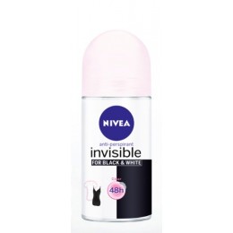 Nivea Invisible Black & White 48 hrs. Desodorante Roll-On 50 ml.