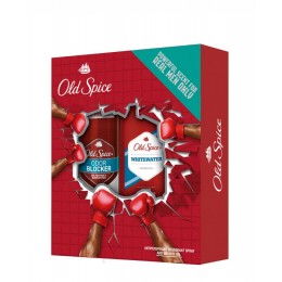 OLD SPICE PACK DEO ODOR BLOCKER + GEL WHITEWATER