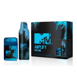 MTV him Amplify estuche edt 50ml+deo spray 200ml