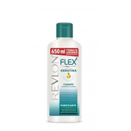 Flex champu 650 + 100 ml purificante cabellos grasos