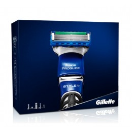 Gillette Fusion Proglide Styler Maquinilla de afeitar + gel 200 ml