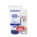 Babaria men after shave bálsamo 250 ml. + espuma afeitar