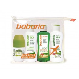 Babaria neceser viaje Deo + Body + Gel + Champú