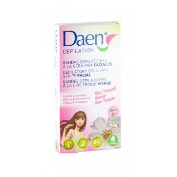 Daen bandas faciales 16 uds Rosa Mosqueta