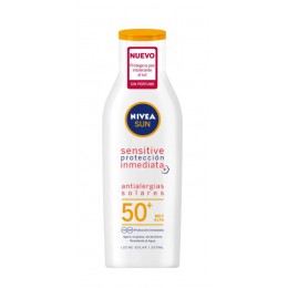 nivea leche sensitive antialergias solares F50+ 200 ml