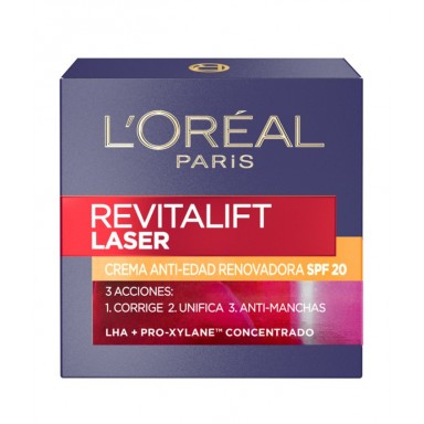 Loreal Laser x3 Crema D&iacute;a F20 50 Ml.
