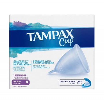 Tampax cup flujo abundante