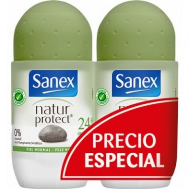Sanex Natur Protect Bambu Desodorante Roll-On 50 ml Duplo