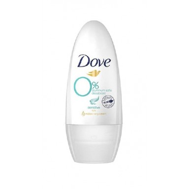 Dove 0 % Sensitive Desodorante Roll-On 50 ml.