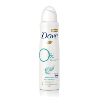 Dove 0 % Sensitive desodorante spray 150 ml