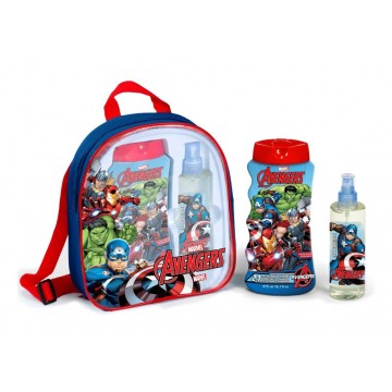 Avengers mochila (edt 200 ml + gel 475 ml)