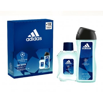 Adidas men UEFA Champions League edt 100 vapo + gel 250 ml