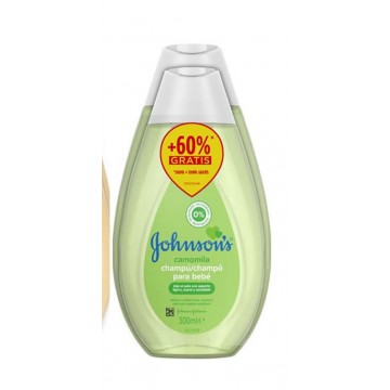 johnsons champu camomila 500 ml.+ champ&uacute; 300 ml camomila
