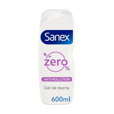 sanex gel zero 600 ml. antipolucion