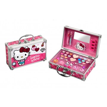 Hello Kitty maletin de aluminio con maquillaje