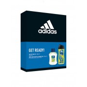 adidas men get ready edt 50 ml + gel 250 ml
