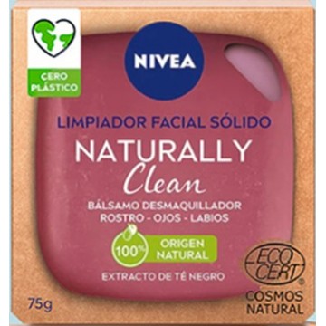 Nivea Naturally Clean Limpiador Solido 75 gr Balsamo