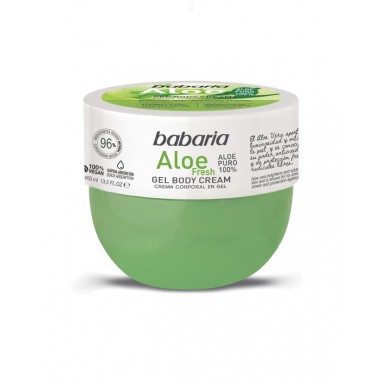 Babaria bronceador 400 ml body cream aloe fresh