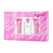 Farala edt 75 ml vapo + body lotion 75 ml + gel de baño 75 ml