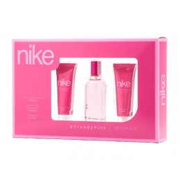 Nike woman Trendy Pink edt 100 ml vapo + body lotion 75 ml + gel 75 ml