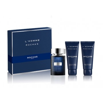 Rochas L'Homme edt 100 vapo + balsamo 100 ml + gel ducha 100 ml