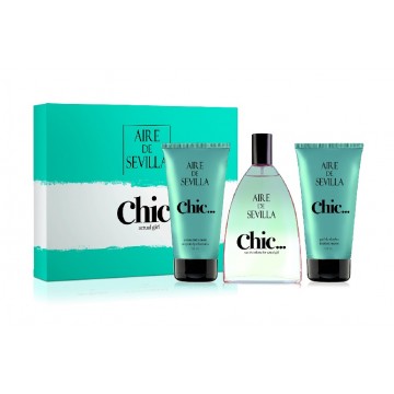 Aire de Sevilla Chic edt 100 ml vapo + gel 150ml + body lotion 150ml