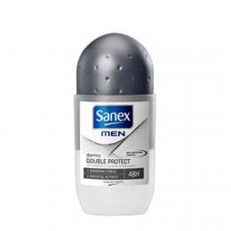 Sanex Men Dermo Doble Protección Desodorante Roll-On 45 ml.