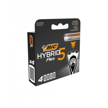 Bic recambio hybrid flex 5 4 uds