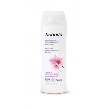 Babaria body milk piel muy seca 400 ml
