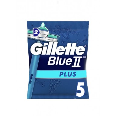 Gillette Blue II Plus Sensitive Maquinilla de Afeitar 5 Uds.