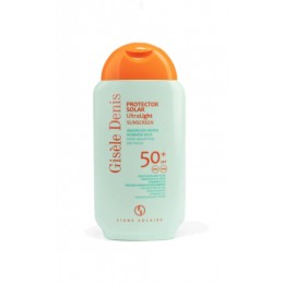 gisele denis 200 ml. protector solar F50+ ultralight