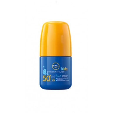 nivea roll on ni&ntilde;os protege & cuida f50+ 50 ml.