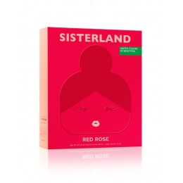 Benetton Sisterland Red Rose edt 80 ml vapo + body lotion 75 ml