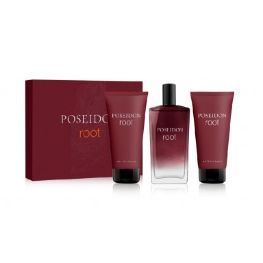 Poseidon Root hombre edt 100 vapo + after shave 100 ml + gel 100 ml