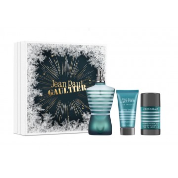 Jean Paul Gaultier Le Male edt 125 vapo+ balsamo 50 ml + desodorante 50 ml stick