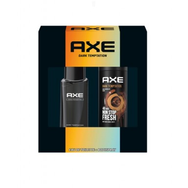 axe pack duo dark temptation edt 75 ml + desodorante spray 150 ml)