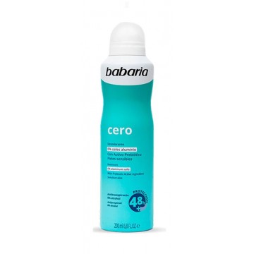 Babaria Cero Desodorante Spray 200 ml.