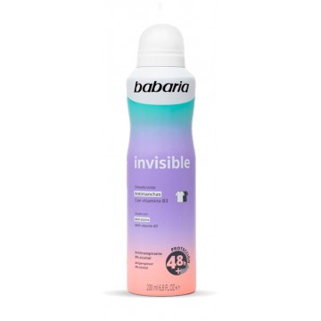 Babaria Invisible Desodorante Spray 200 ml.