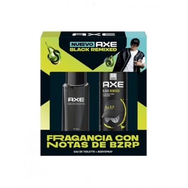 axe pack duo black edt 75 ml + desodorante spray 150 ml)