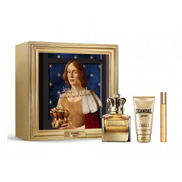 Jean Paul Gaultier Scandal Absolu Him edt 100 vapo + gel 75 ml + miniatura