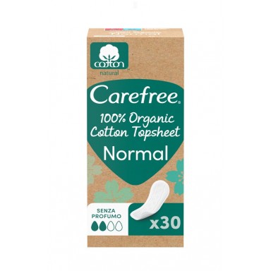 Carefree salvaslip organic transpirable 30 uds