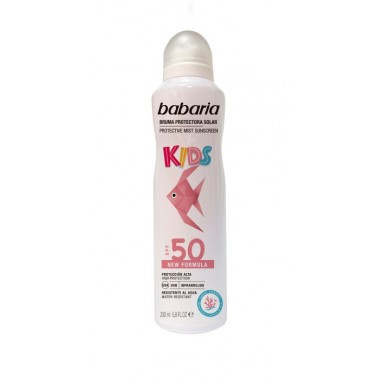 Babaria bronceador 200 ml bruma infantil F-50